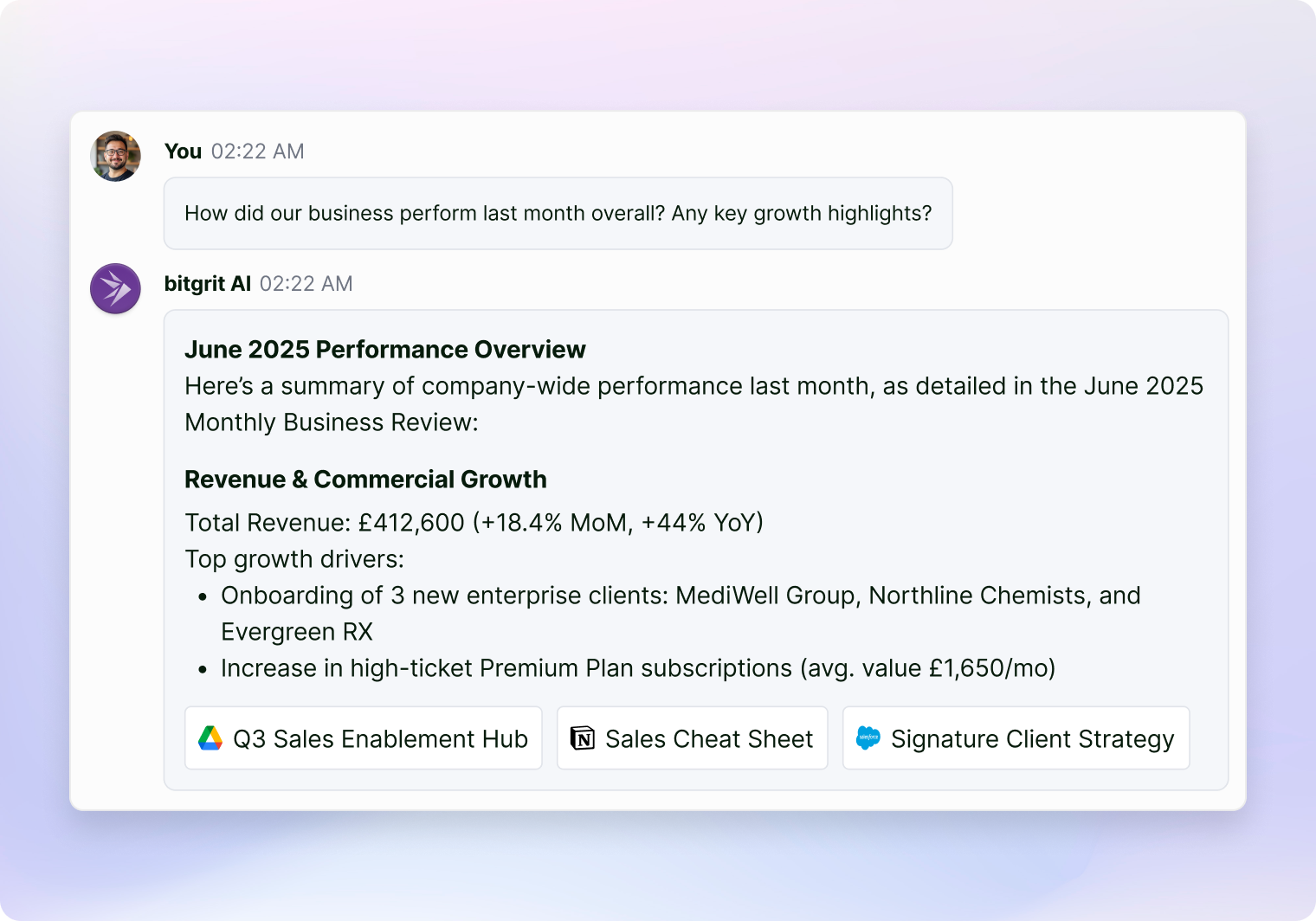Unified Company Intelligence